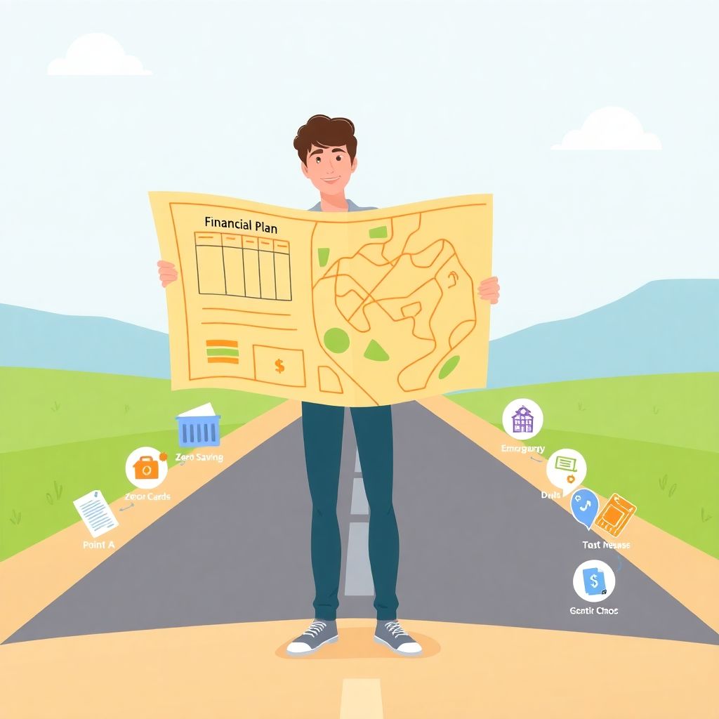 Личный финансовый план: пошаговый алгоритм от нуля до первых инвестиций