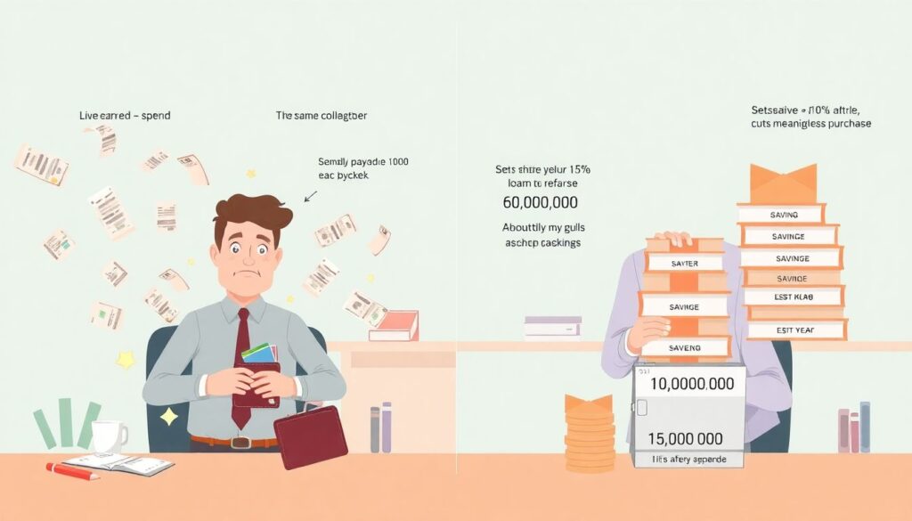 Финансовые привычки, которые отличают обеспеченных людей от тех, кто живёт «от зарплаты до зарплаты» - иллюстрация