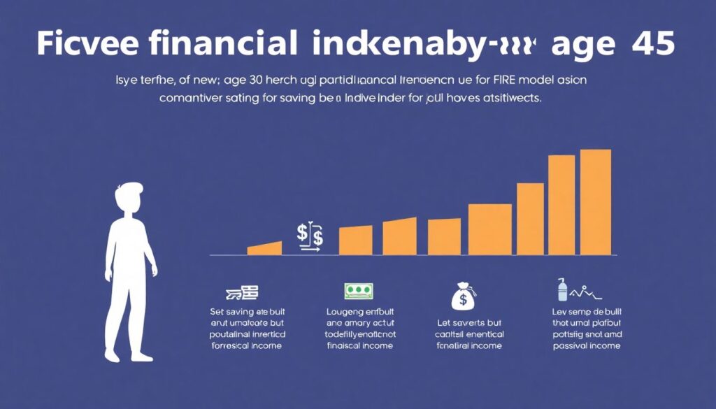Финансовая свобода к 45 годам: реалистичный план, основанный на мировой статистике и практике инвесторов - иллюстрация