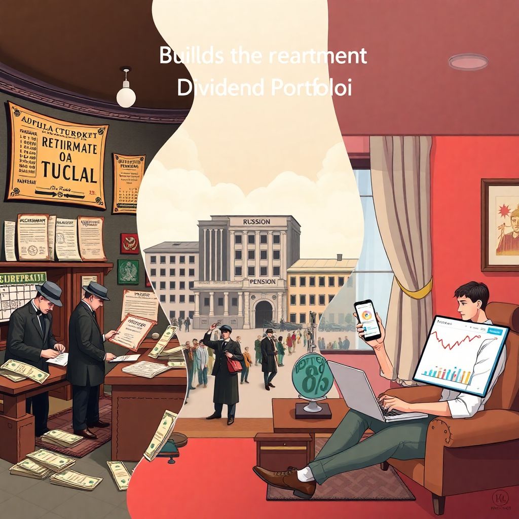 Дивидендные акции для пассивного дохода: как создать пенсионный портфель